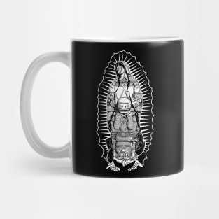 Coatlicue Guadalupe Black Version Mug